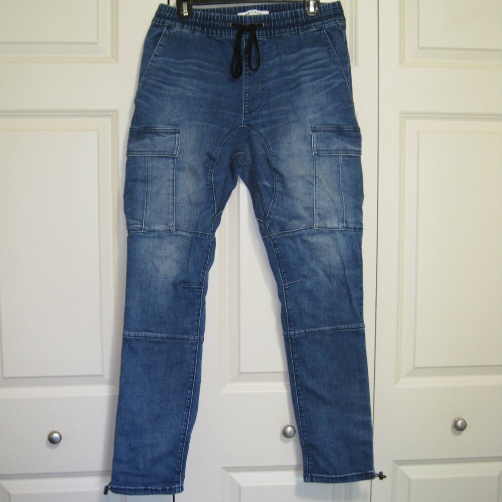 PacSun Men's Blue Cargo Jeans sz M